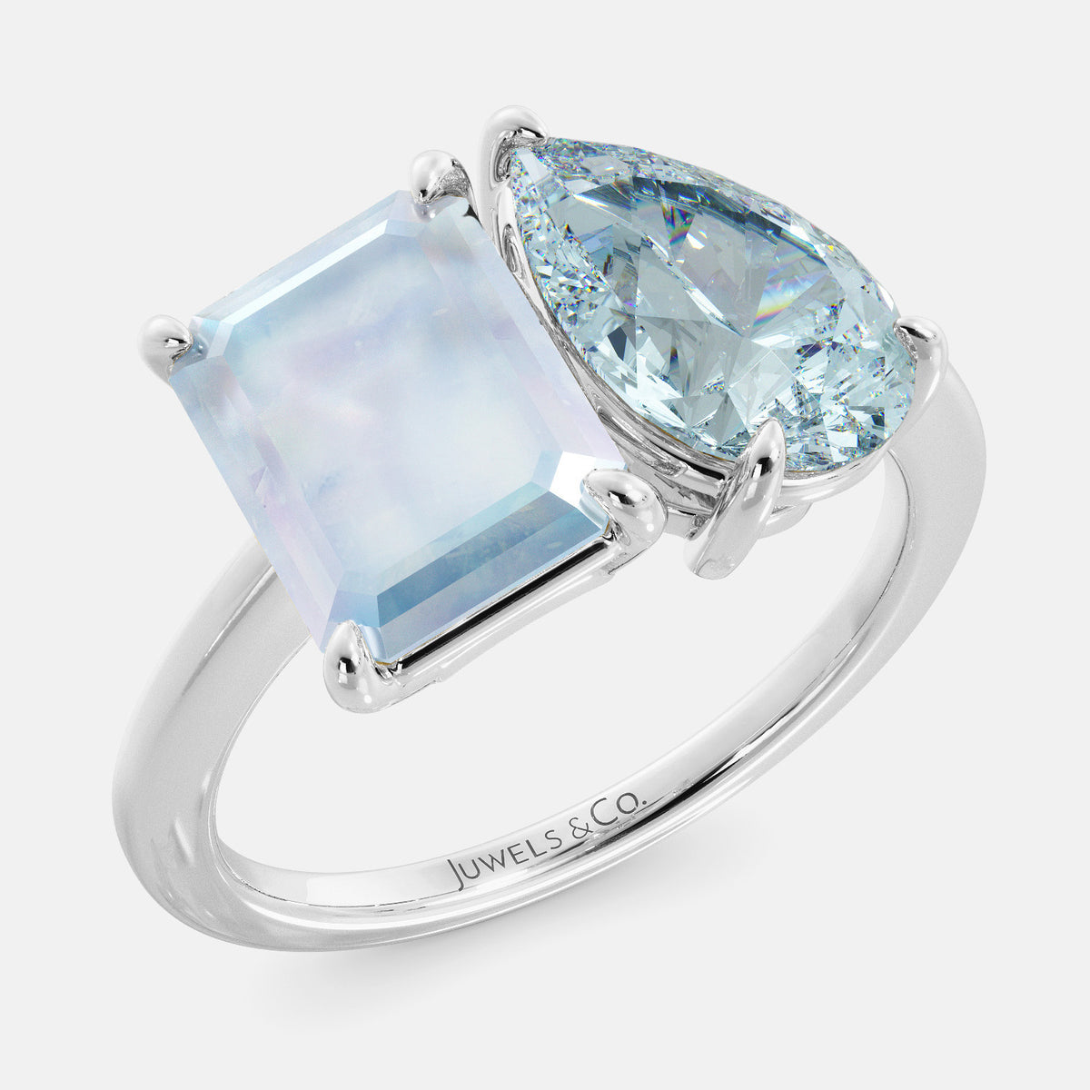 June Toi et Moi Ring