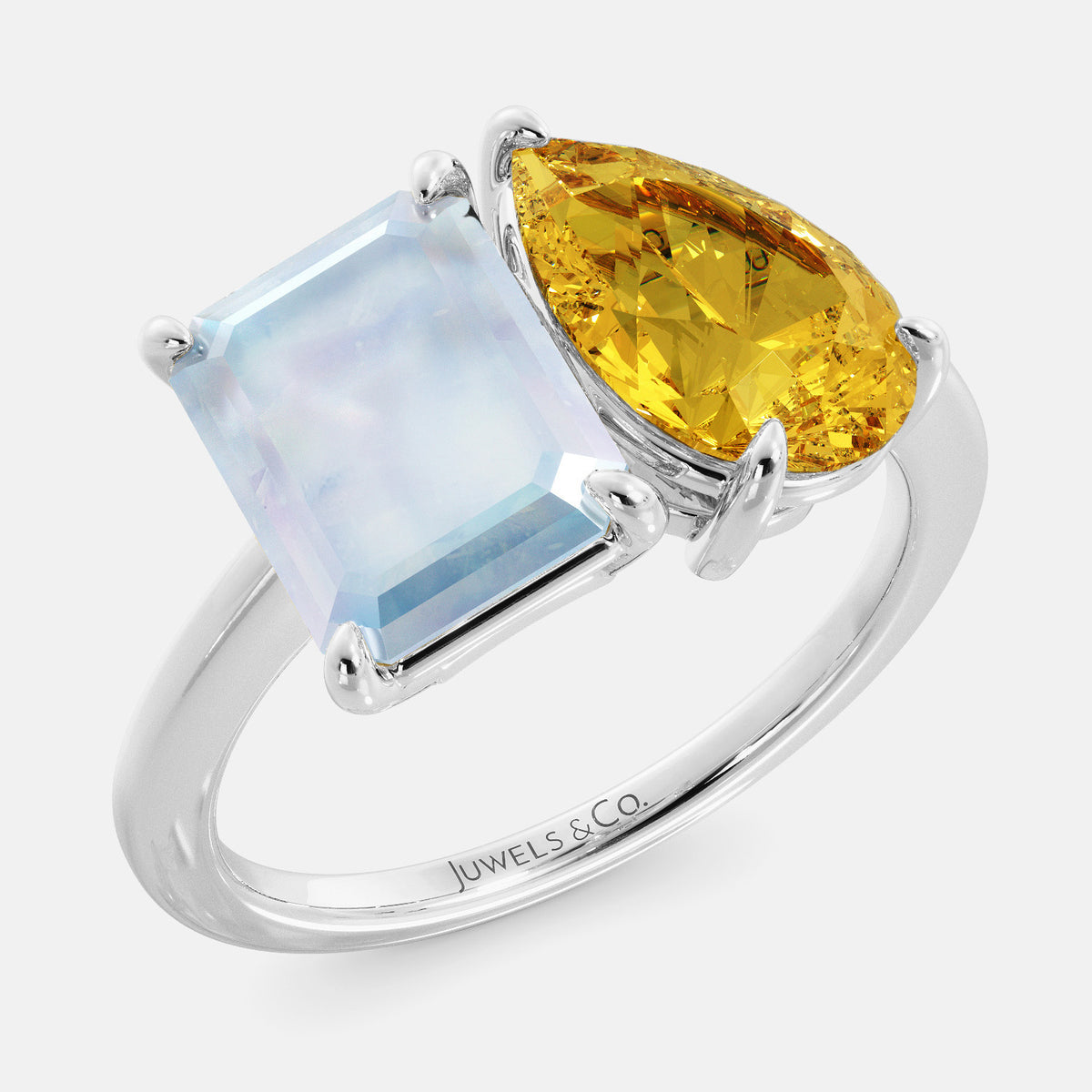 June Toi et Moi Ring