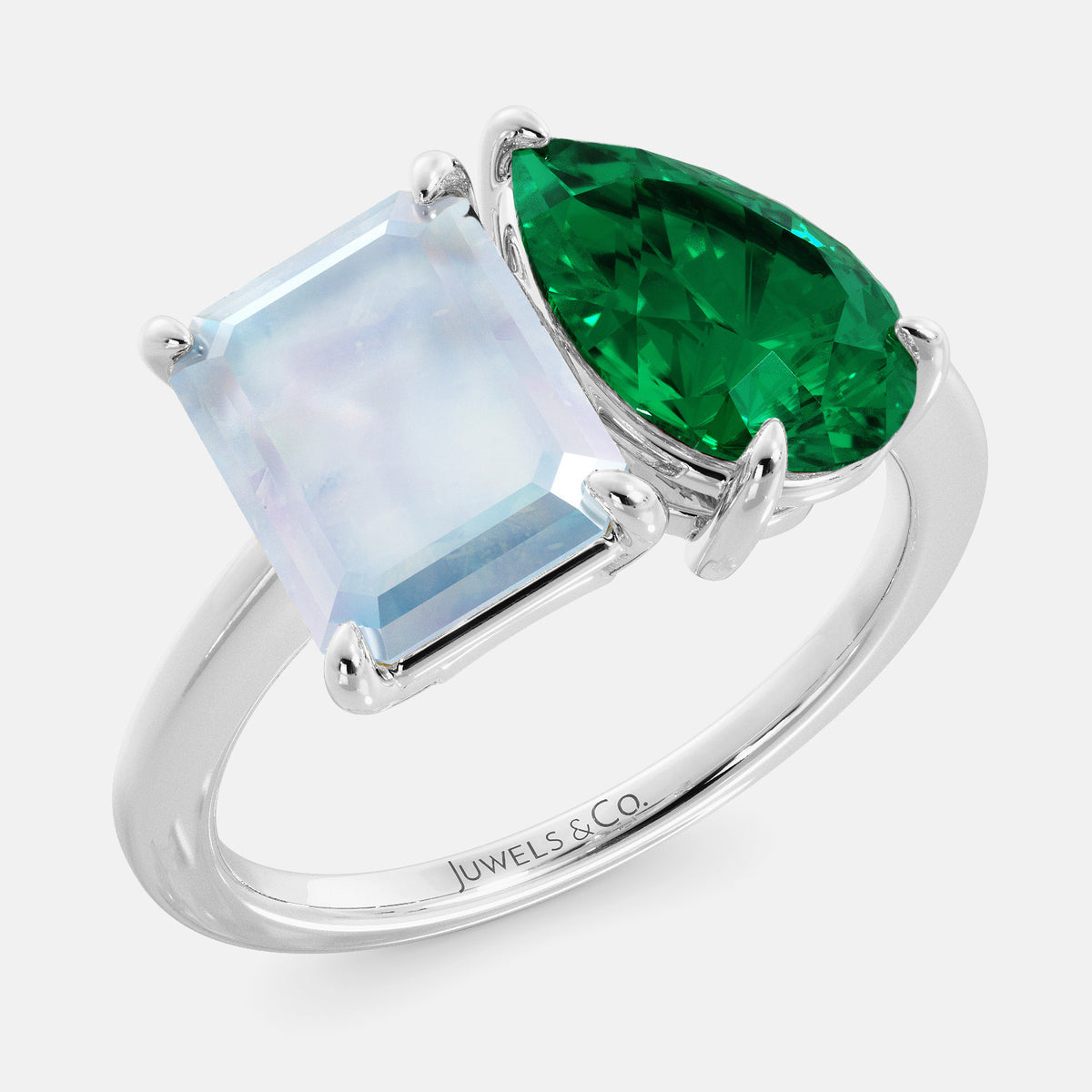 June Toi et Moi Ring