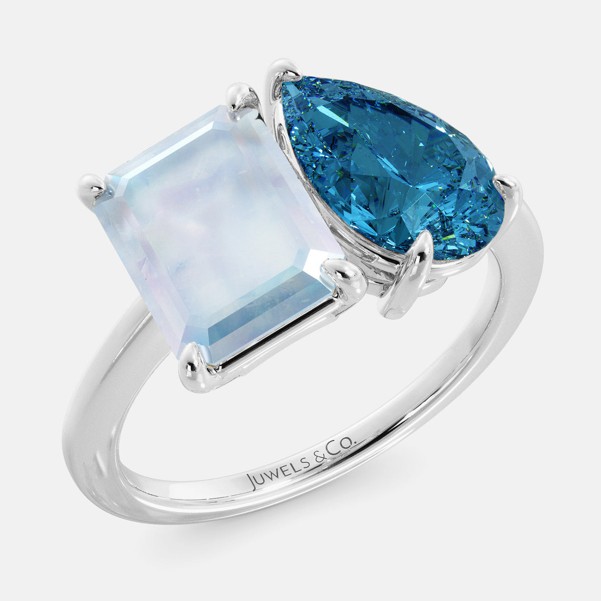 June Toi et Moi Ring