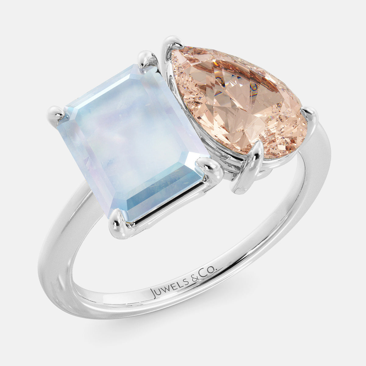 June Toi et Moi Ring