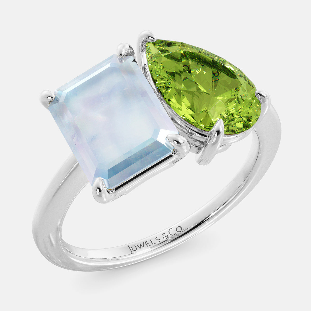 June Toi et Moi Ring