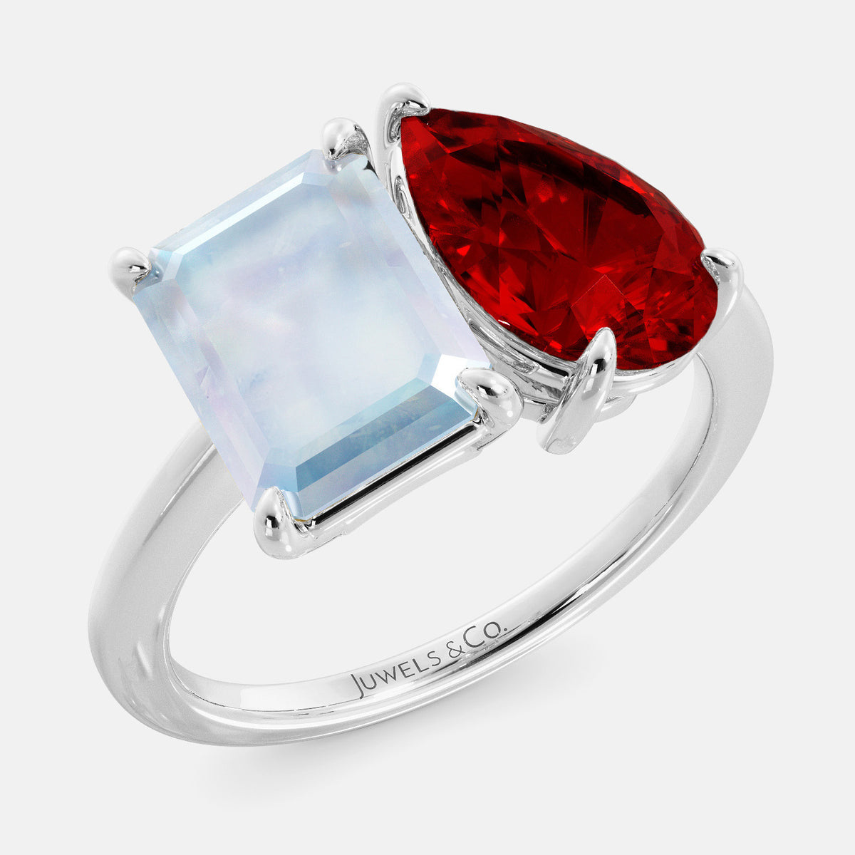 June Toi et Moi Ring