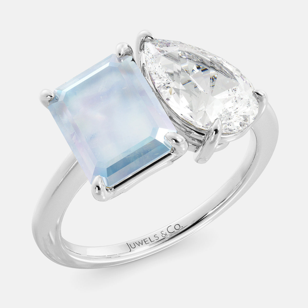 June Toi et Moi Ring