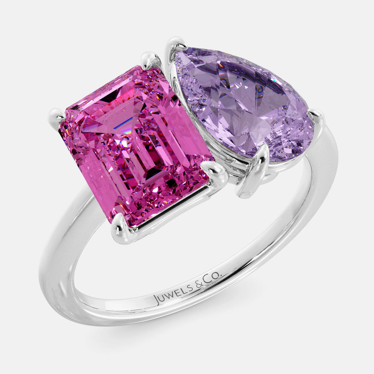 October Toi et Moi Ring