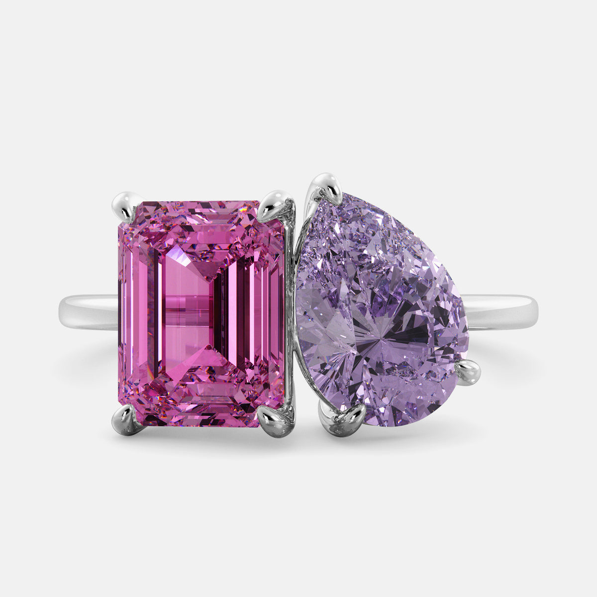 October Toi et Moi Ring