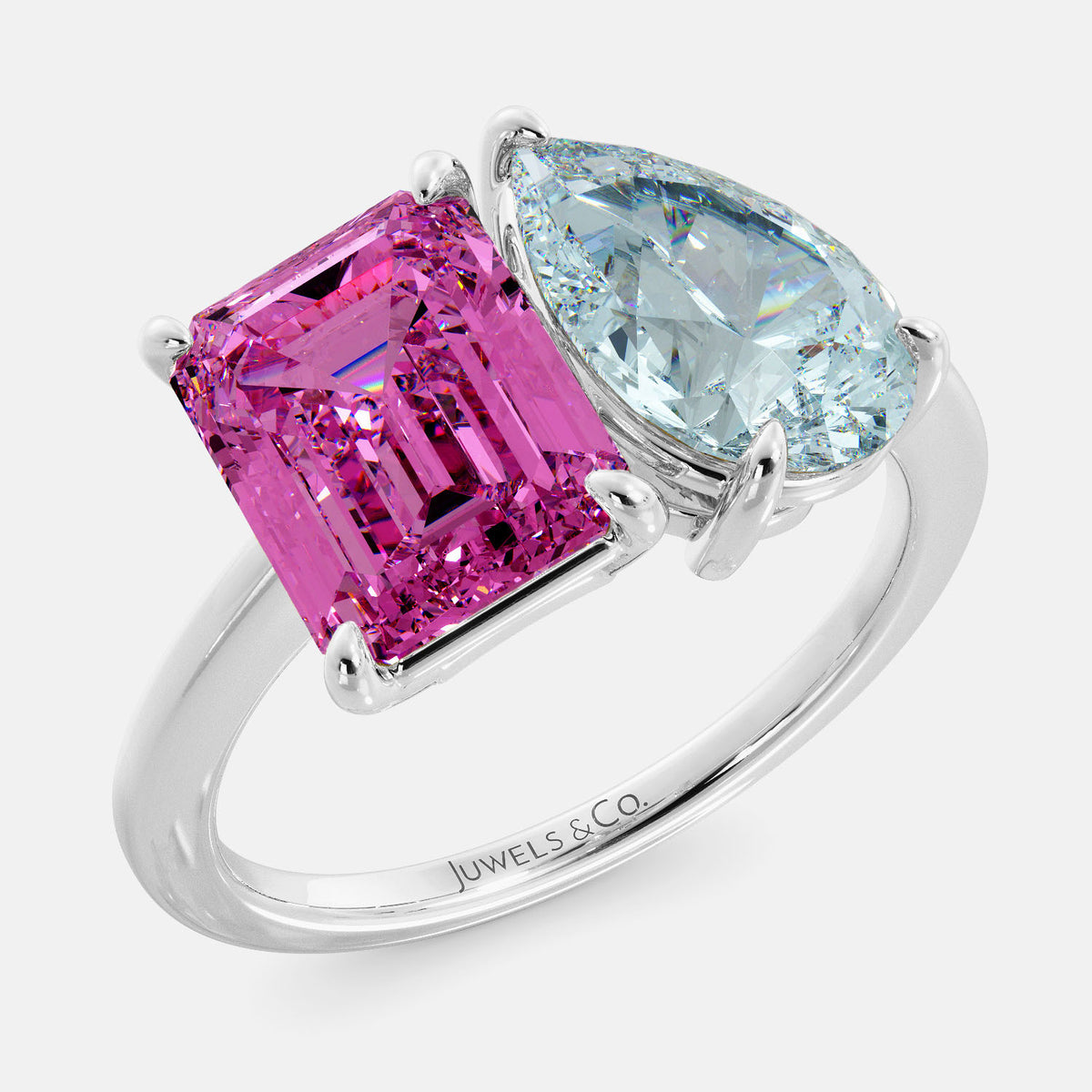 October Toi et Moi Ring