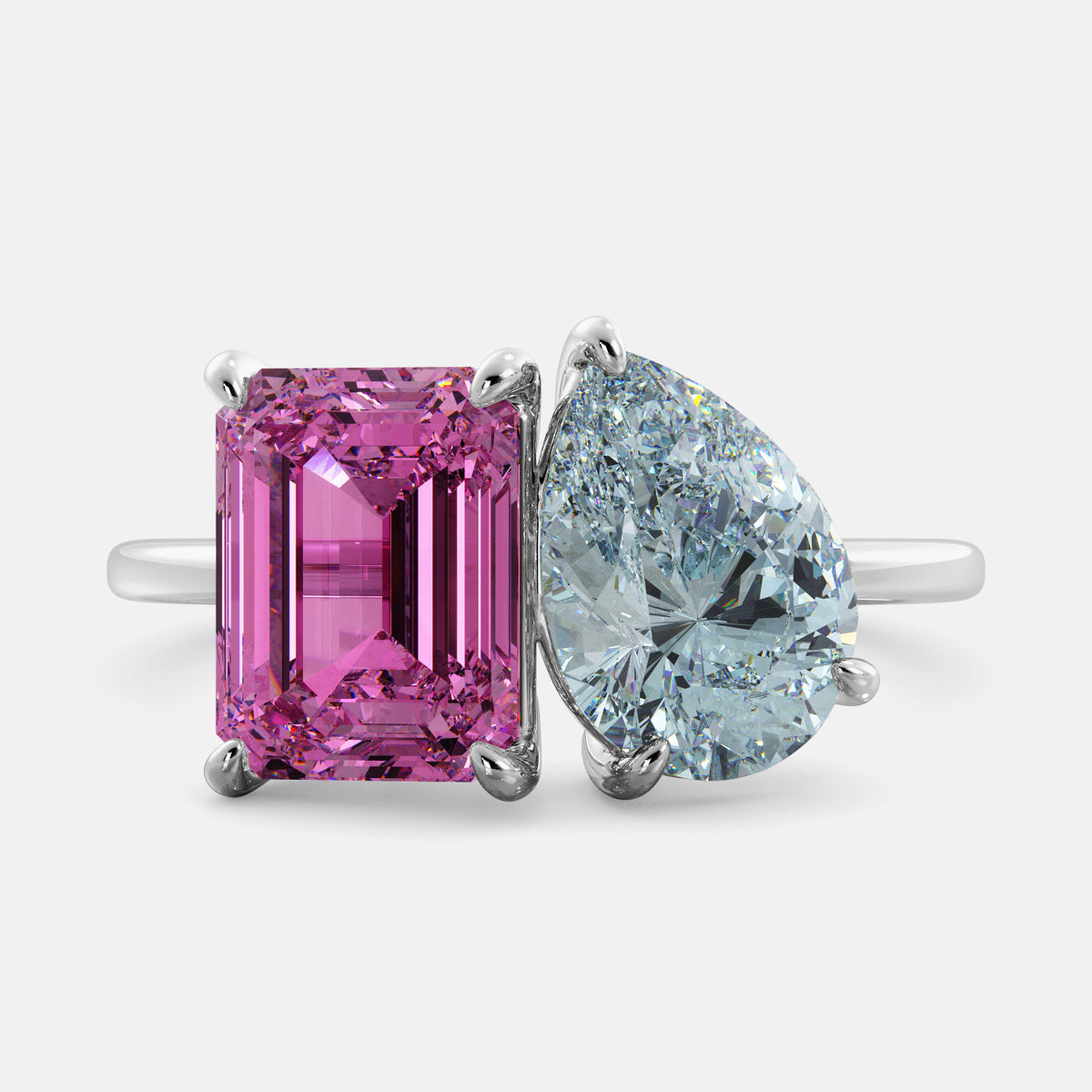 October Toi et Moi Ring