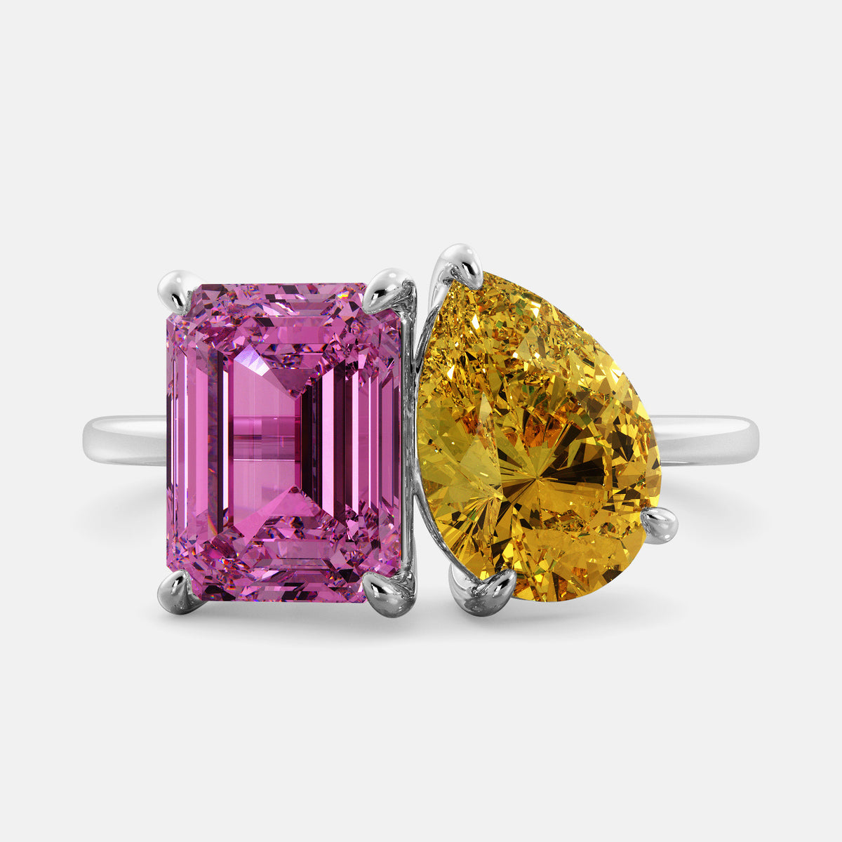 October Toi et Moi Ring