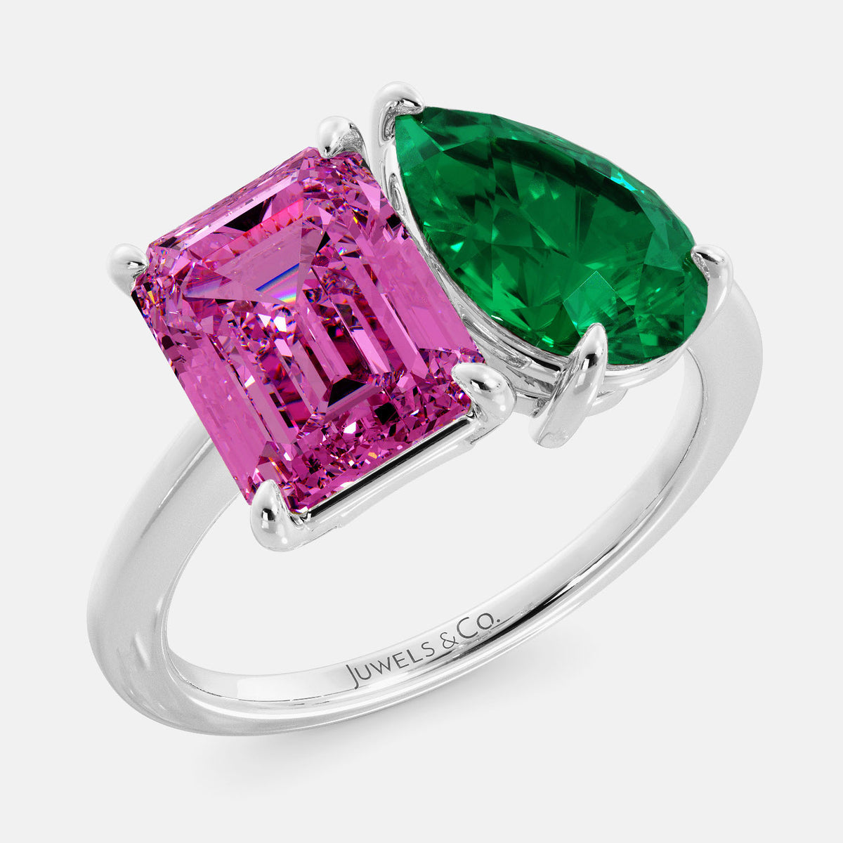 October Toi et Moi Ring