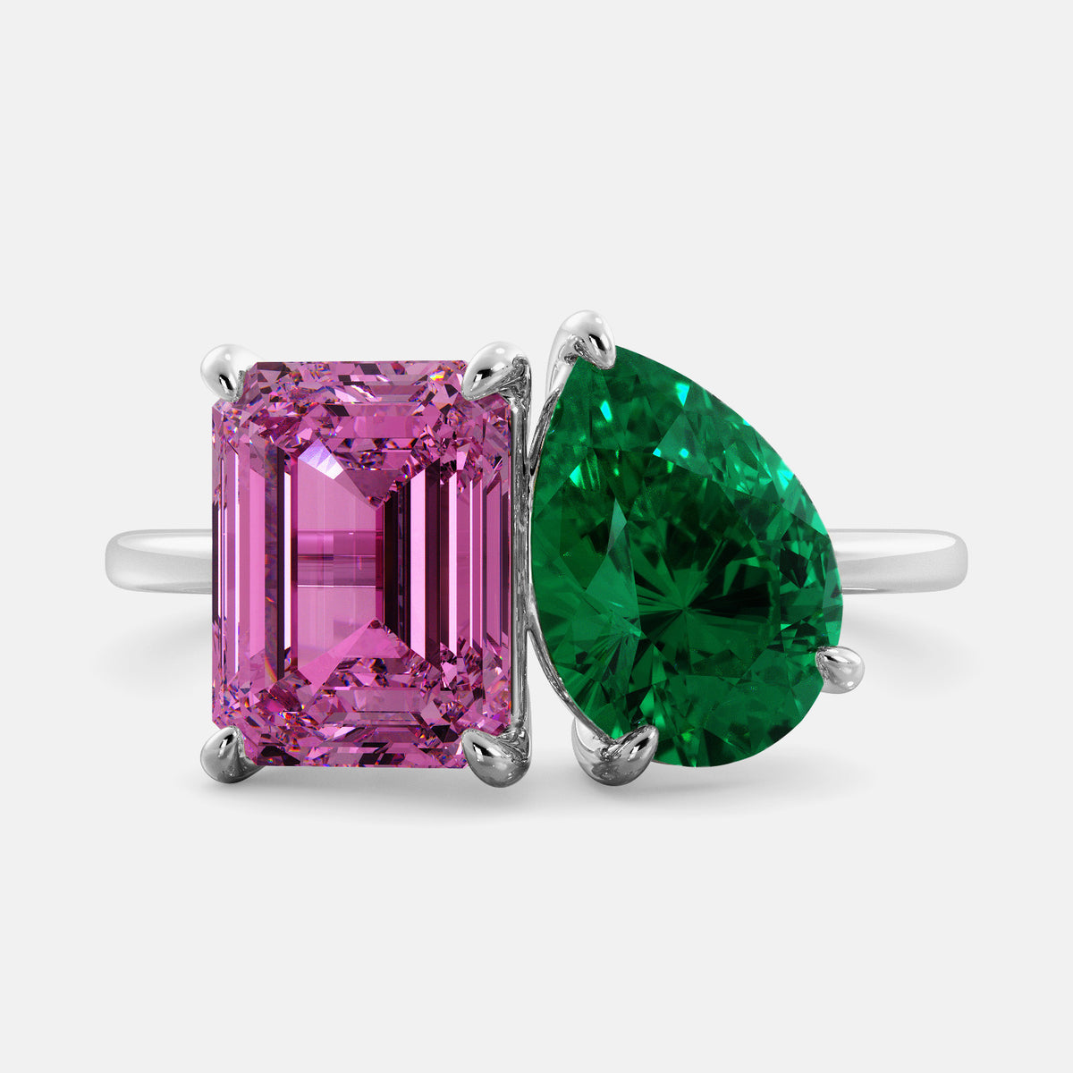 October Toi et Moi Ring