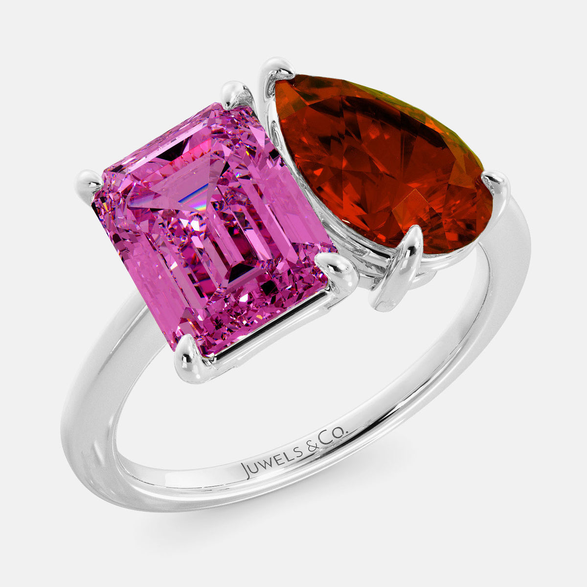 October Toi et Moi Ring