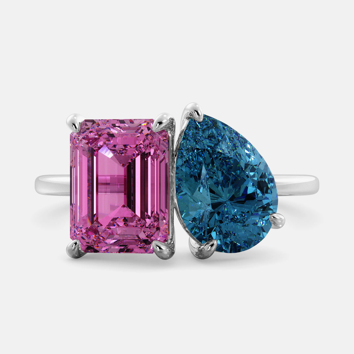 October Toi et Moi Ring