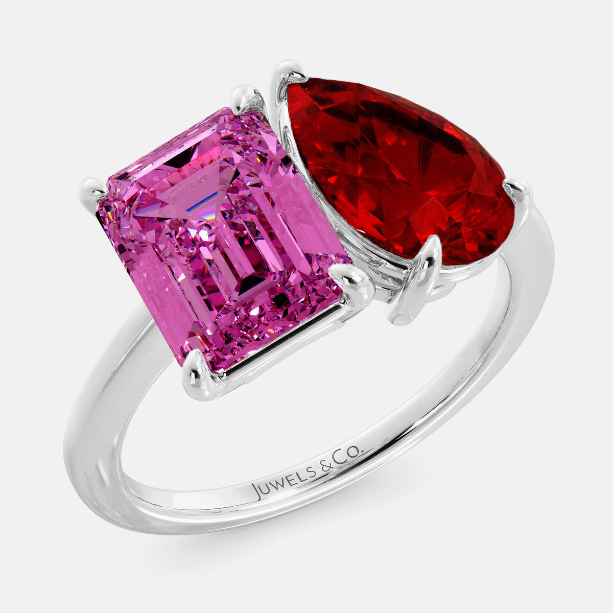 October Toi et Moi Ring