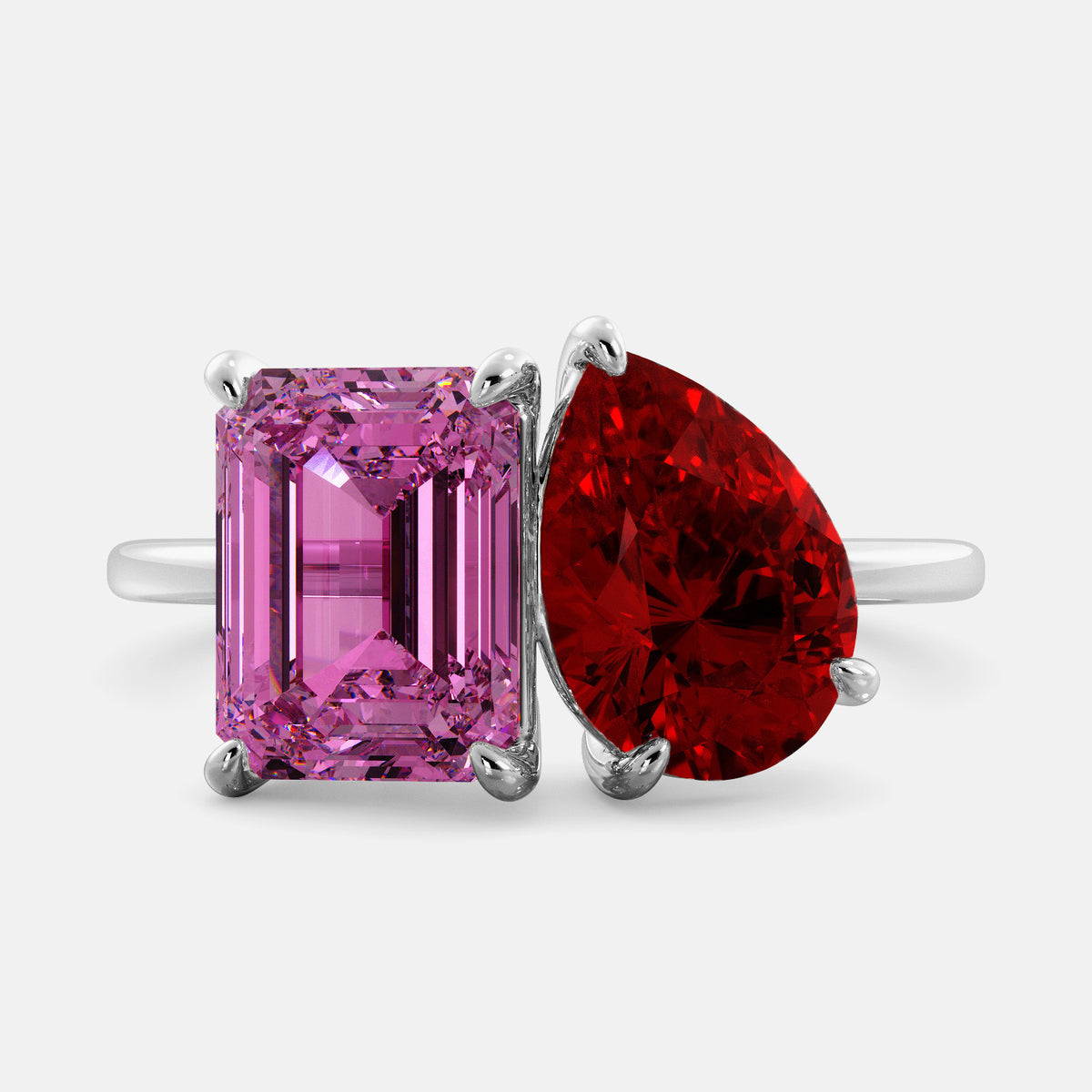 October Toi et Moi Ring