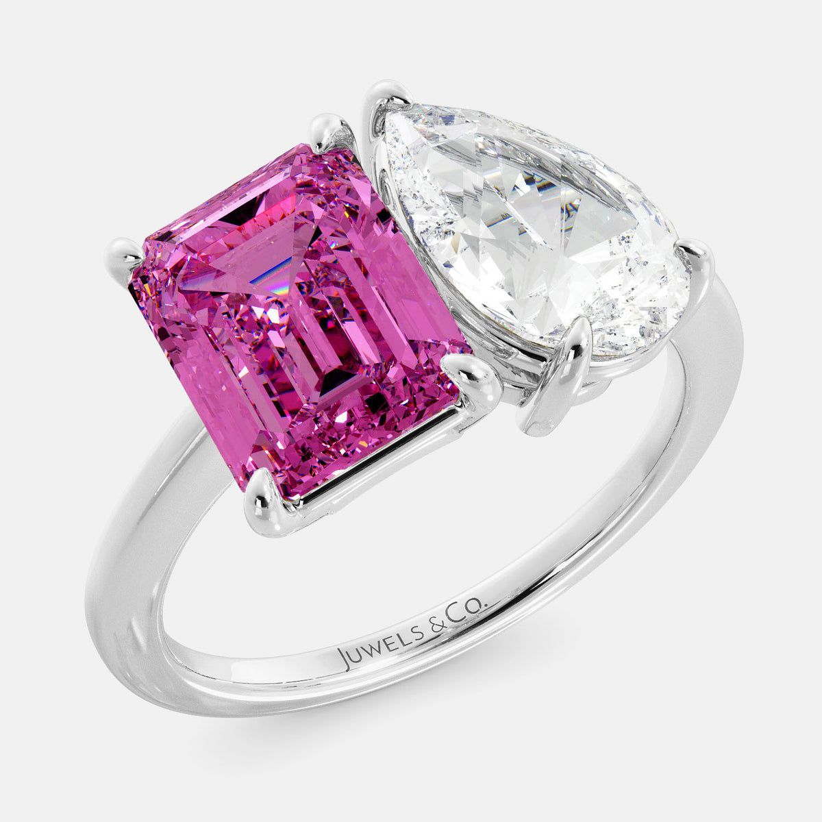 October Toi et Moi Ring