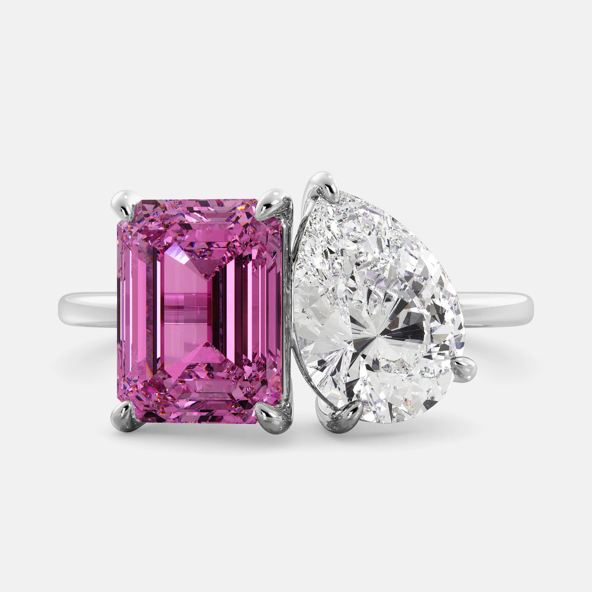 October Toi et Moi Ring