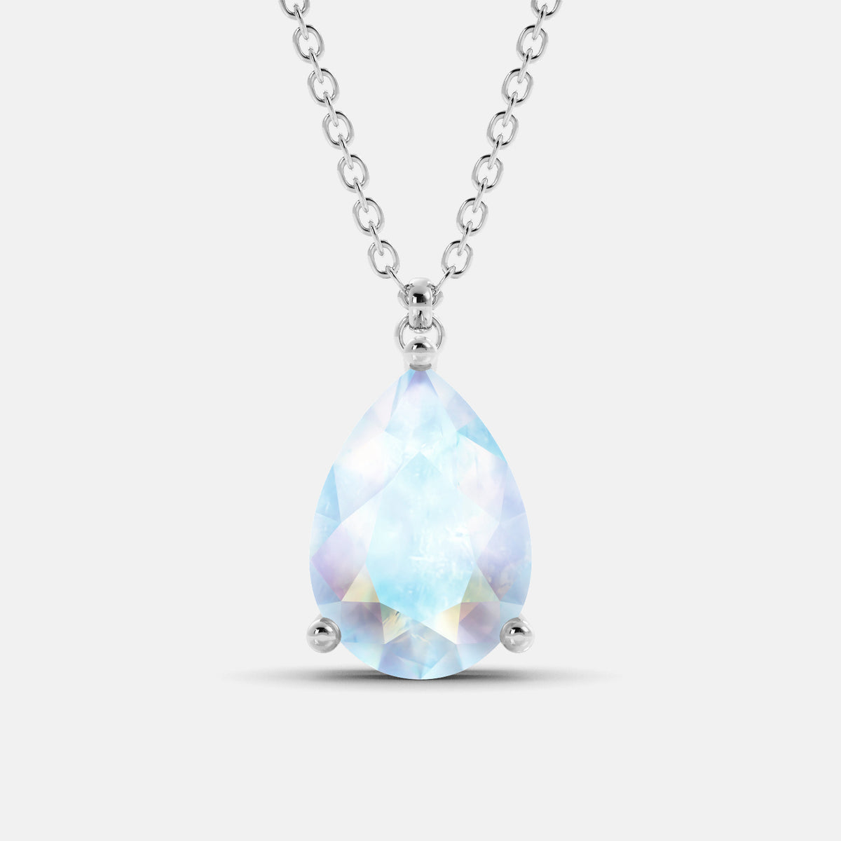 The One Pear-Cut Solitaire Necklace