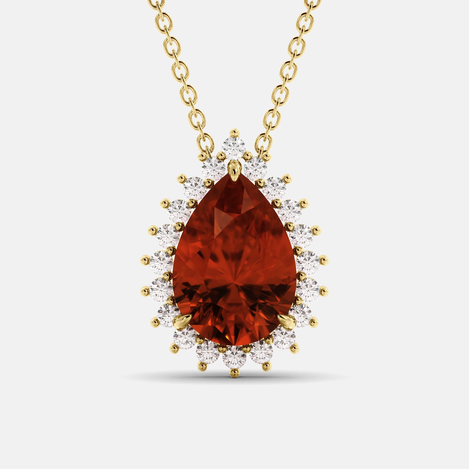 Yellow Gold / January (Garnet) / 4.5 ct