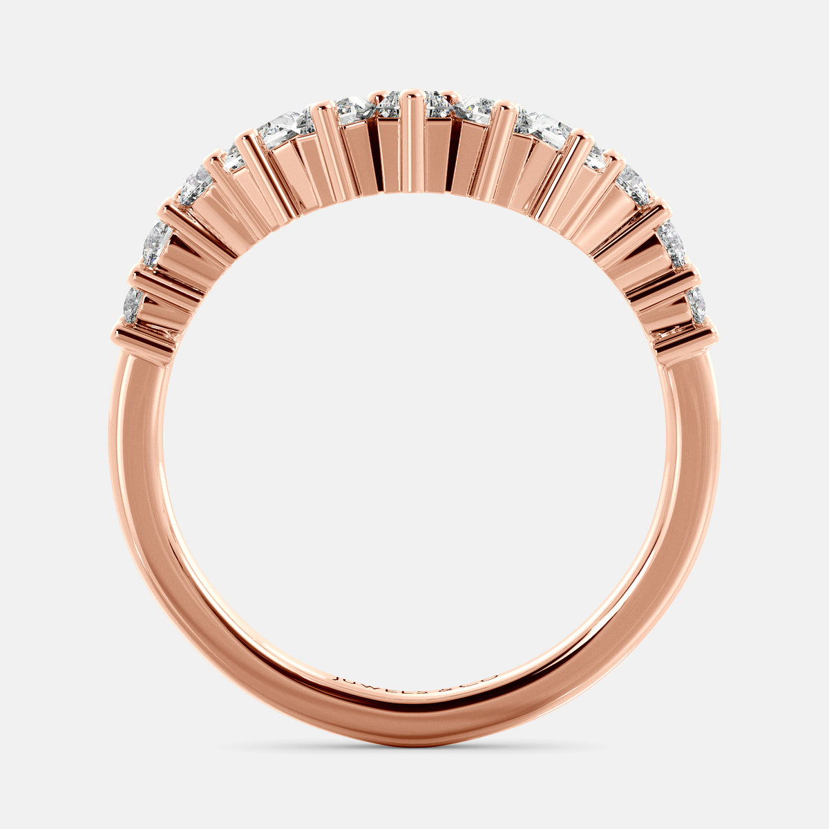 Sunbeams Shadow Band Ring