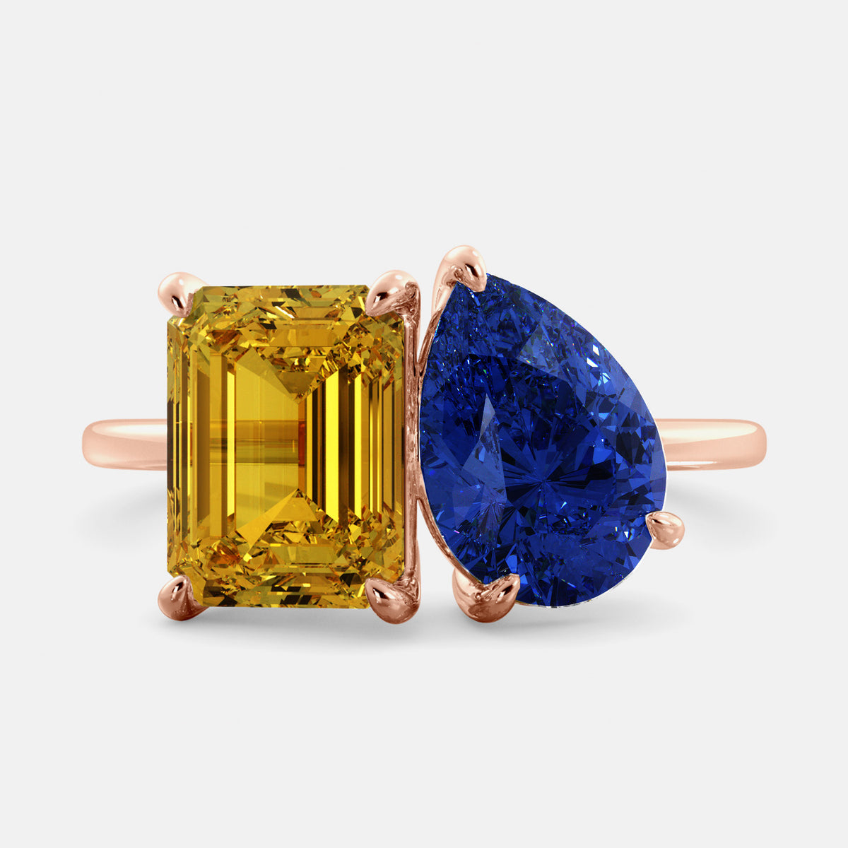 November Toi et Moi Ring