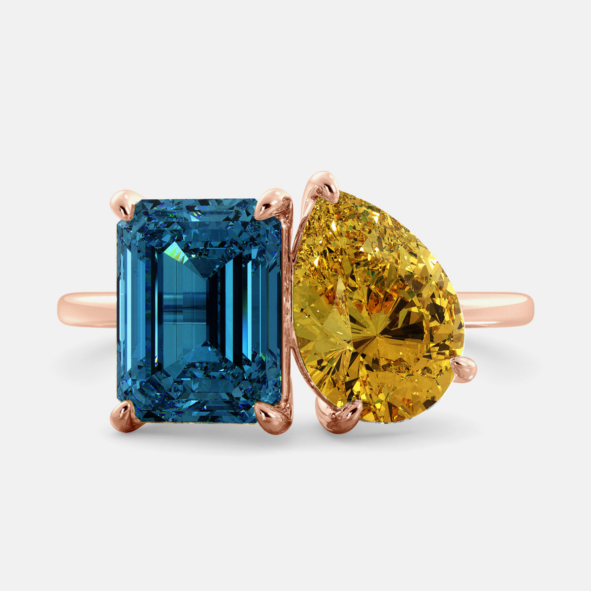 December Toi et Moi Ring
