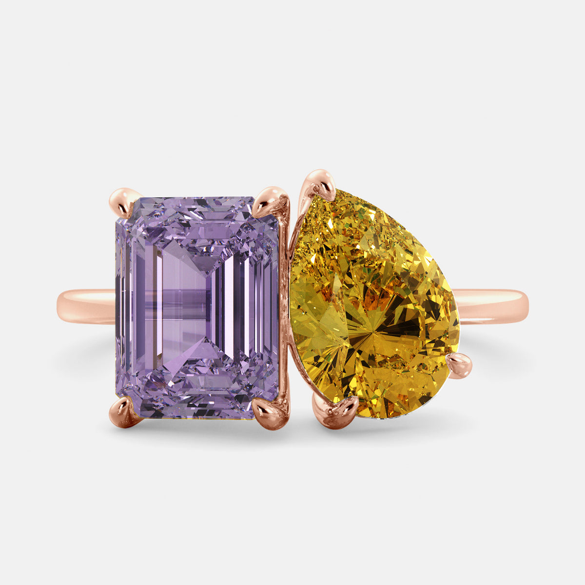 February Toi et Moi Ring