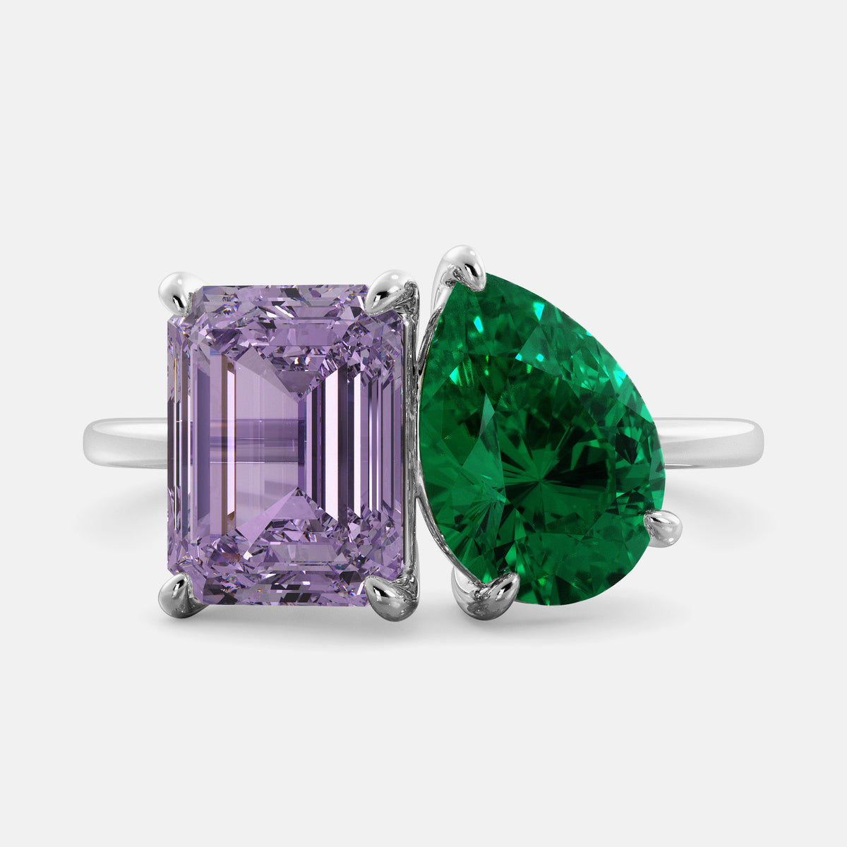 February Toi et Moi Ring