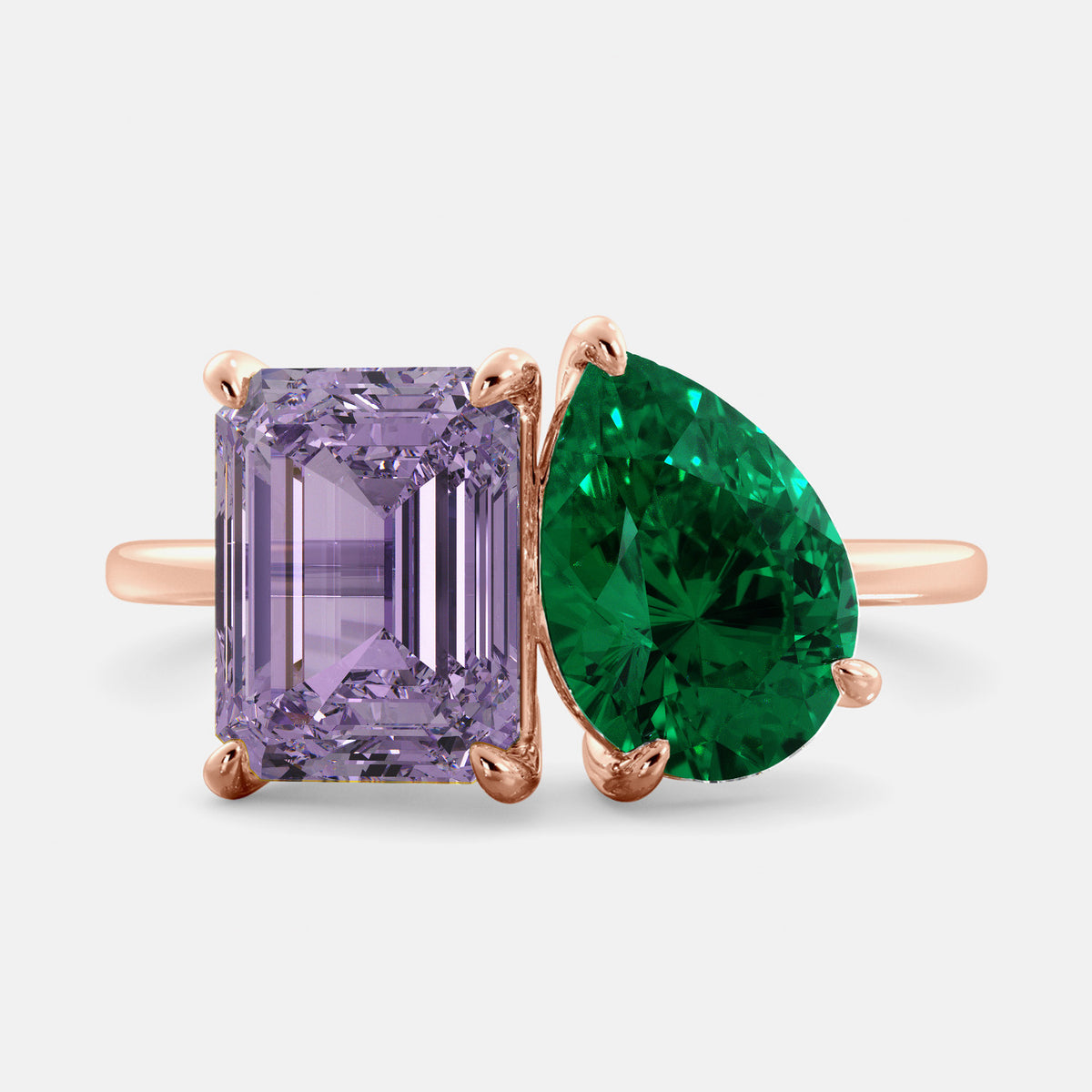 February Toi et Moi Ring