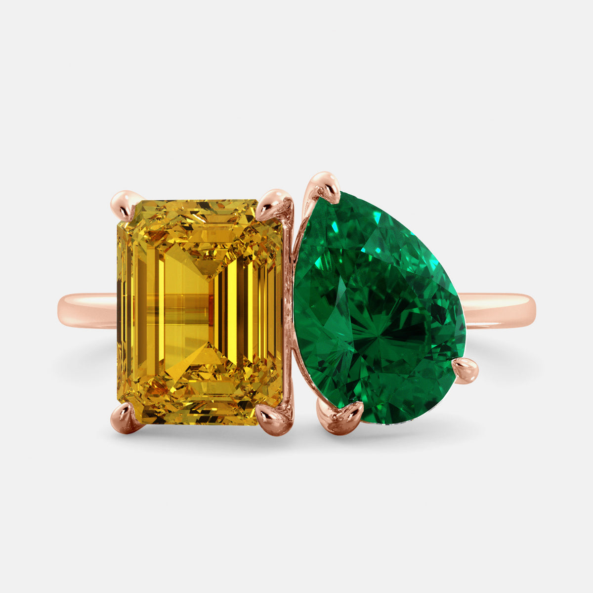 November Toi et Moi Ring