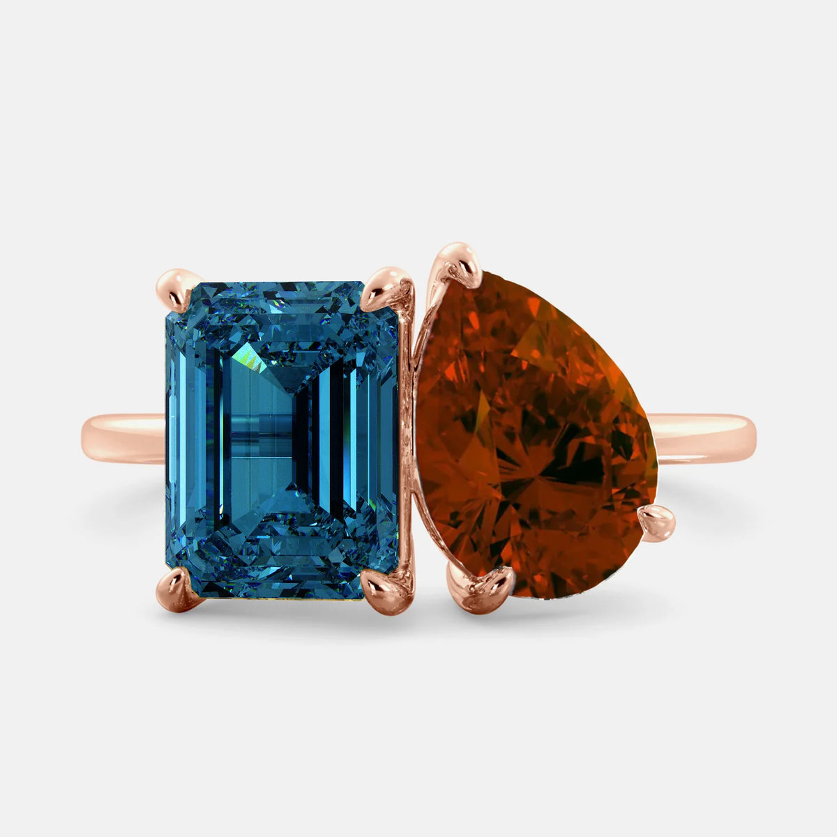 December Toi et Moi Ring
