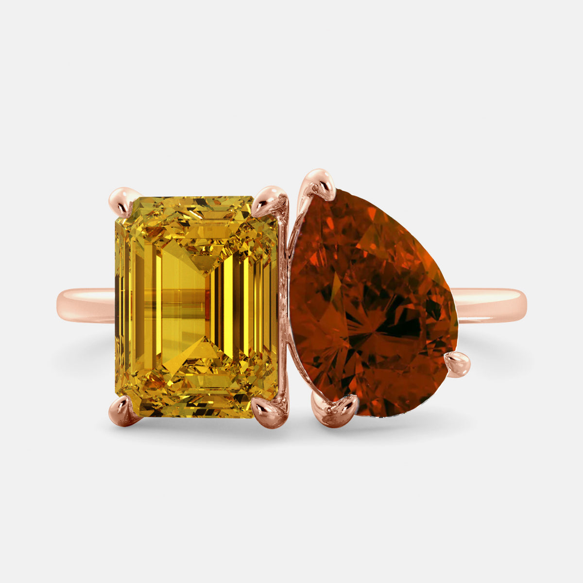 November Toi et Moi Ring