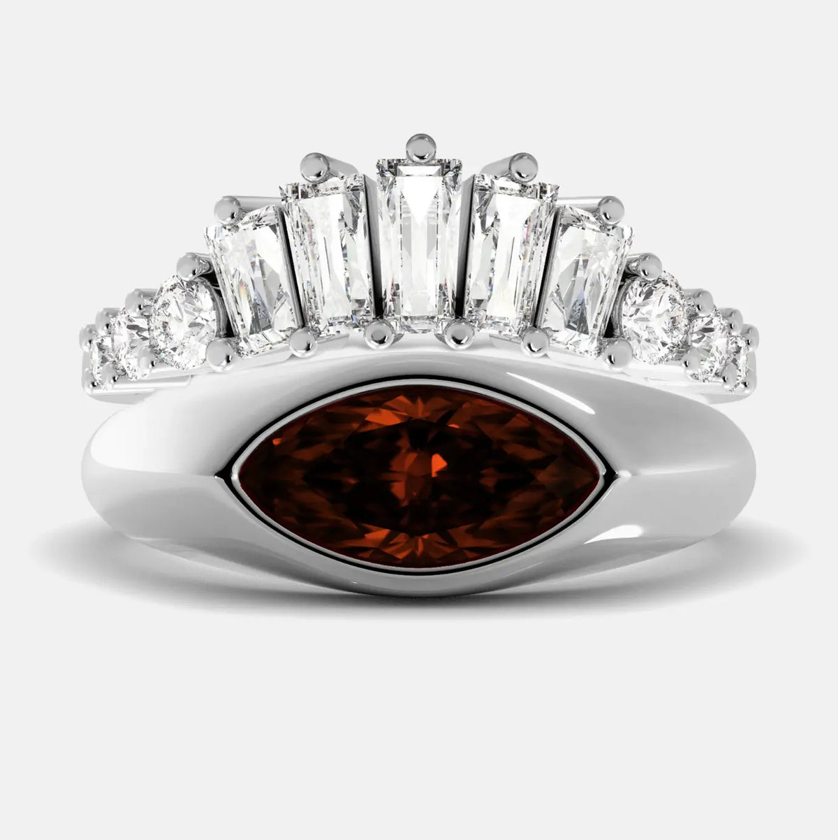The Evil Eye Ring Set - Diamond