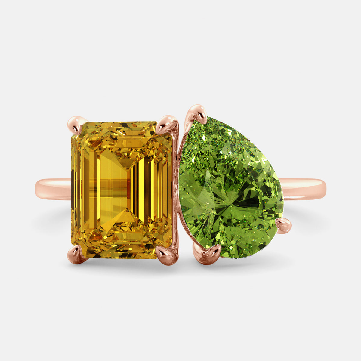 November Toi et Moi Ring