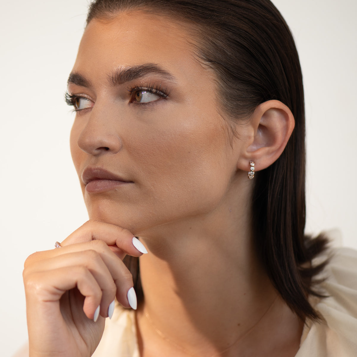 Nia Hoop Earrings