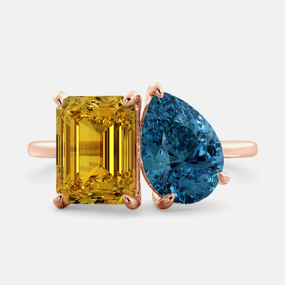November Toi et Moi Ring