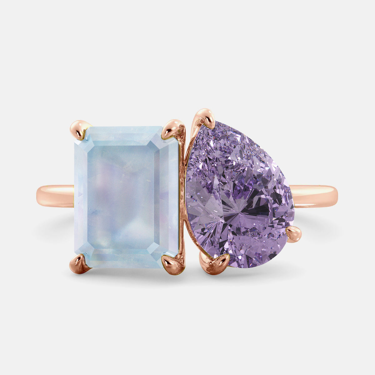 June Toi et Moi Ring