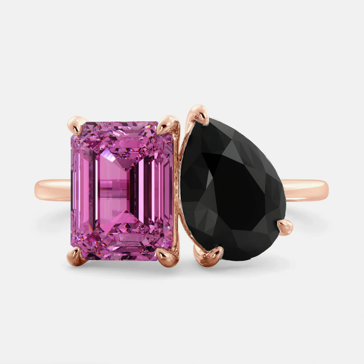 October Toi et Moi Ring