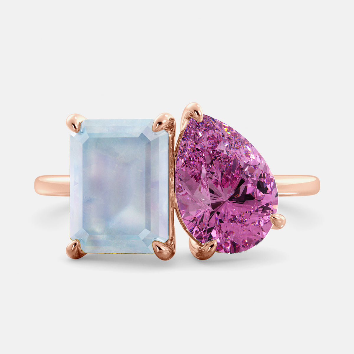 June Toi et Moi Ring