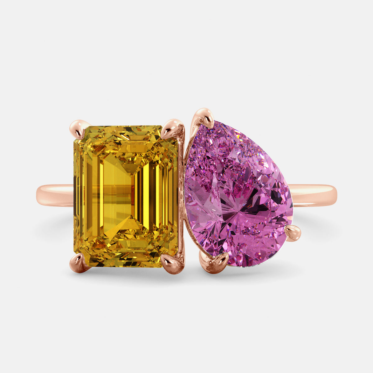 November Toi et Moi Ring