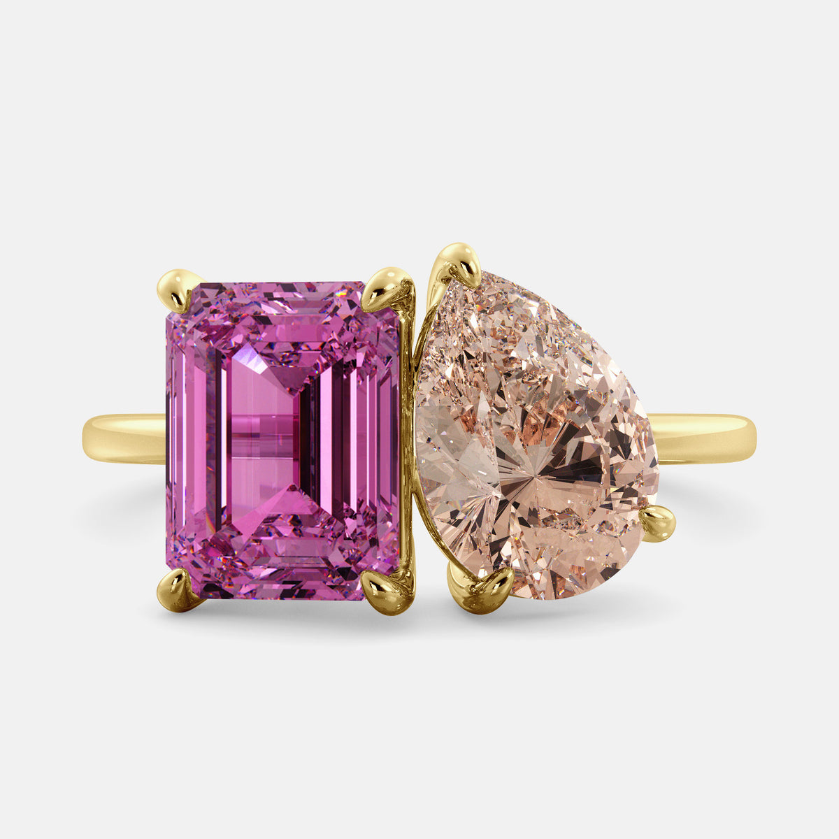 October Toi et Moi Ring