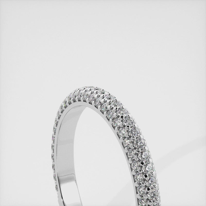 Forevermore Pavé Eternity Band