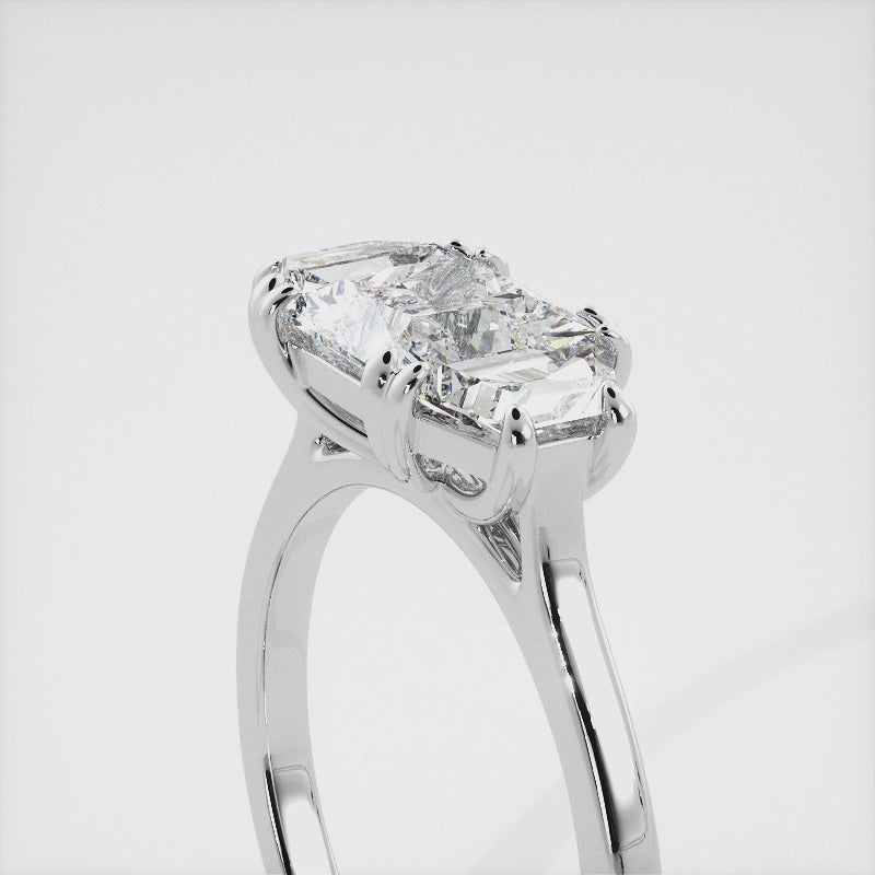 The Emily Princes-Cut Diamond Ring