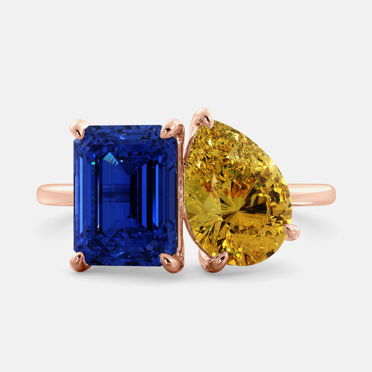 September Toi et Moi Ring