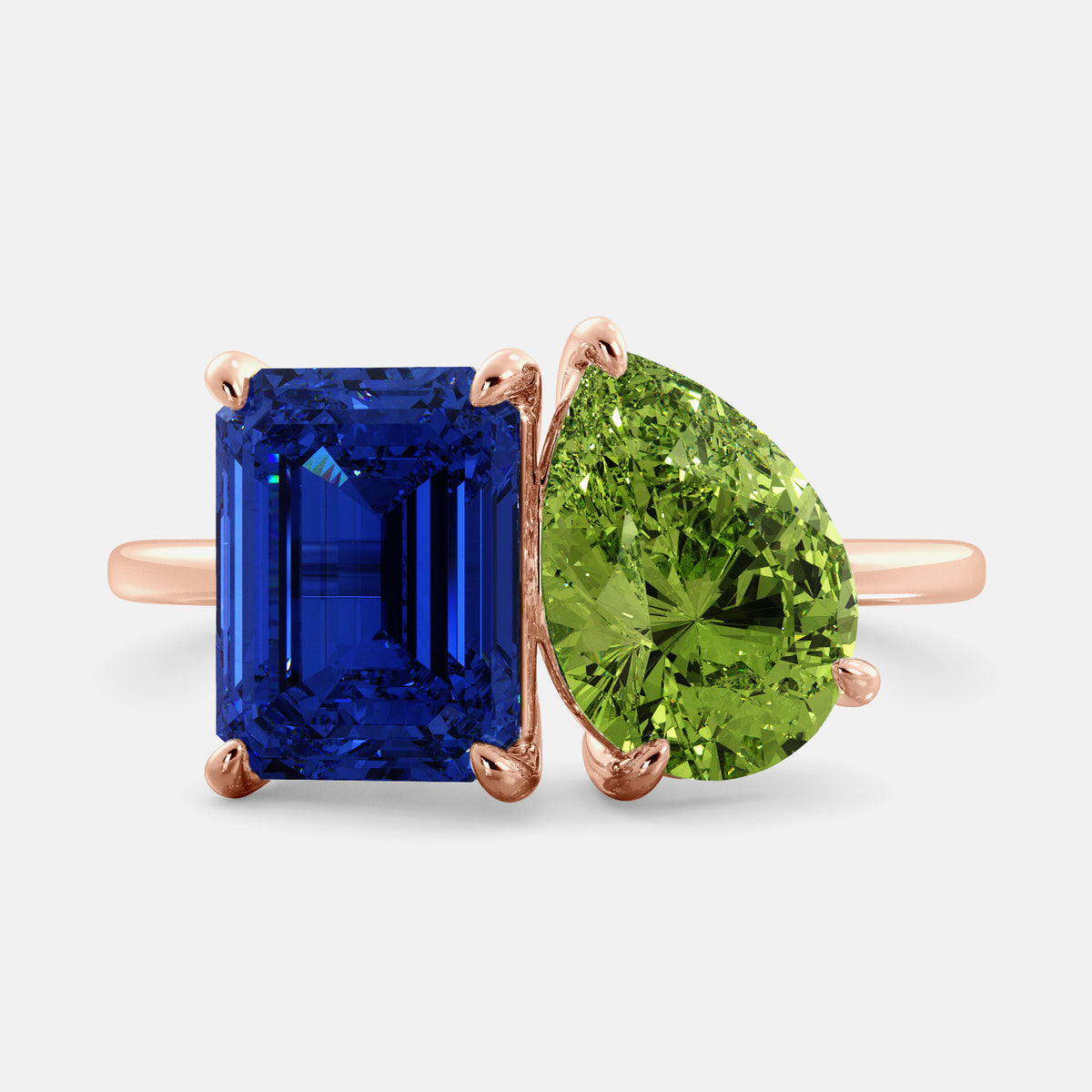 September Toi et Moi Ring