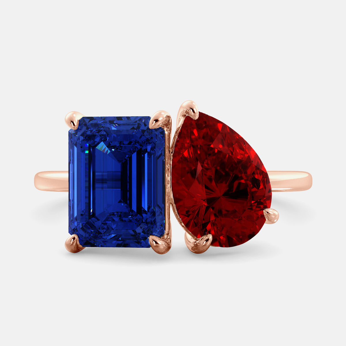 September Toi et Moi Ring