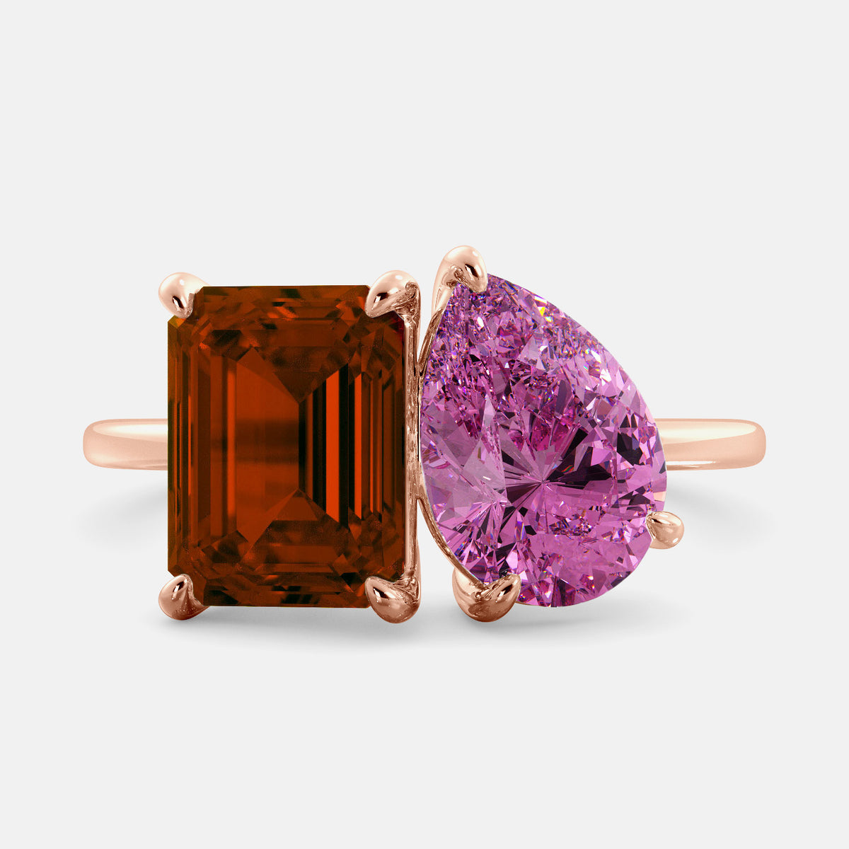 January Toi et Moi Ring