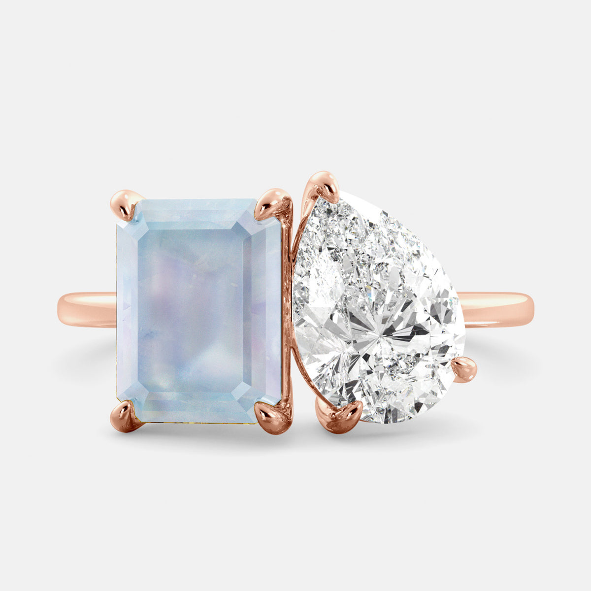 June Toi et Moi Ring