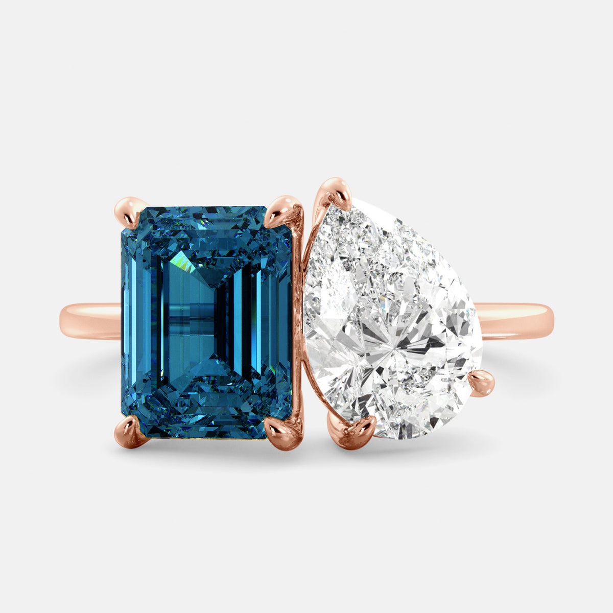 December Toi et Moi Ring