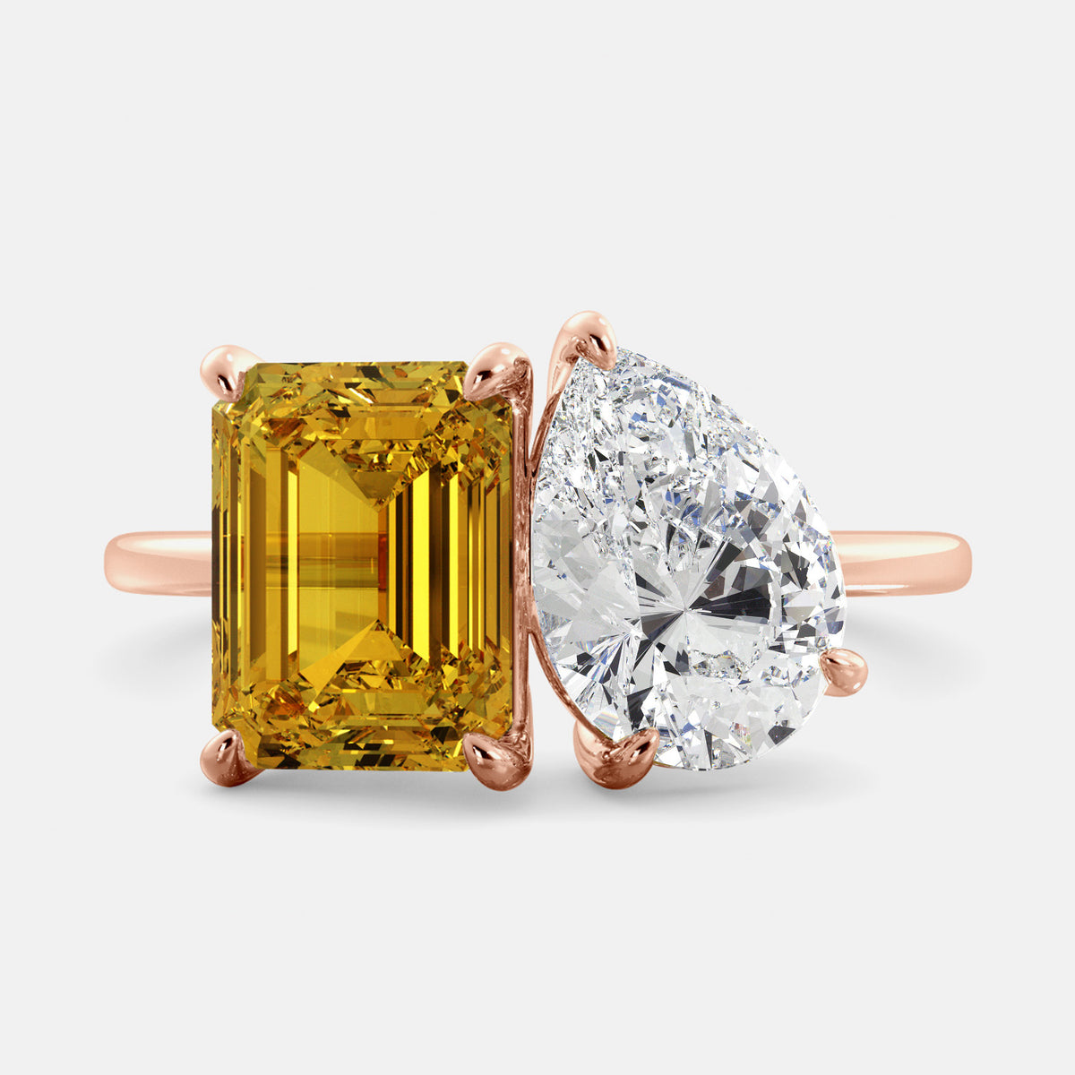 November Toi et Moi Ring